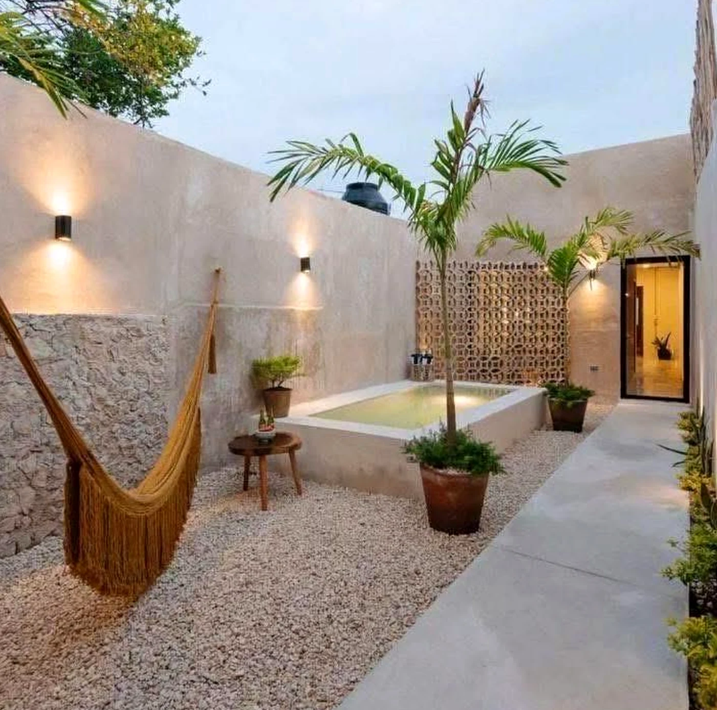 Soft shower wall brings clarity to the corner, creating a mood that feels fresh and intentional.