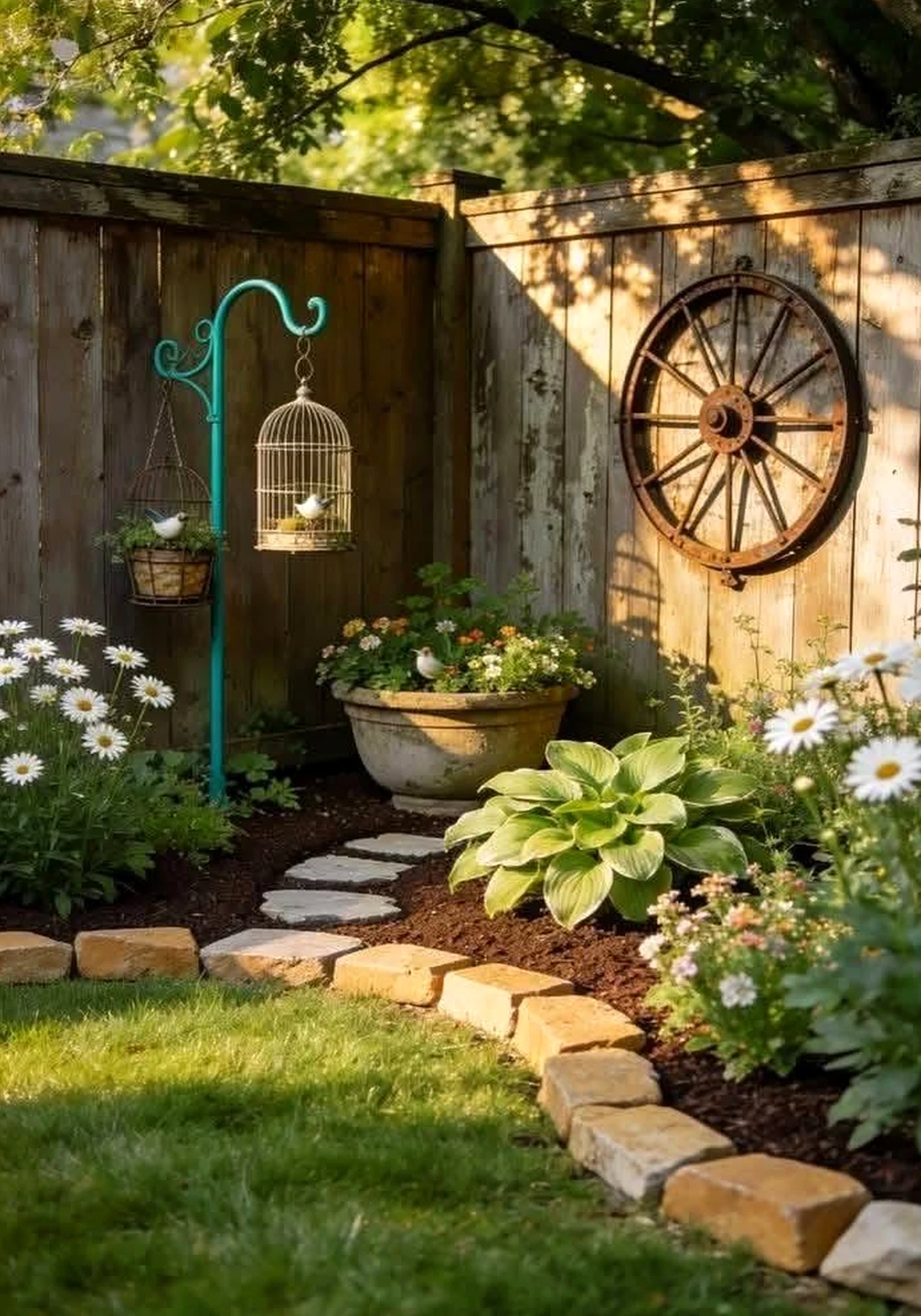 Compact kitchen nook draws attention to ease while the arrangement stays personal and relaxed.