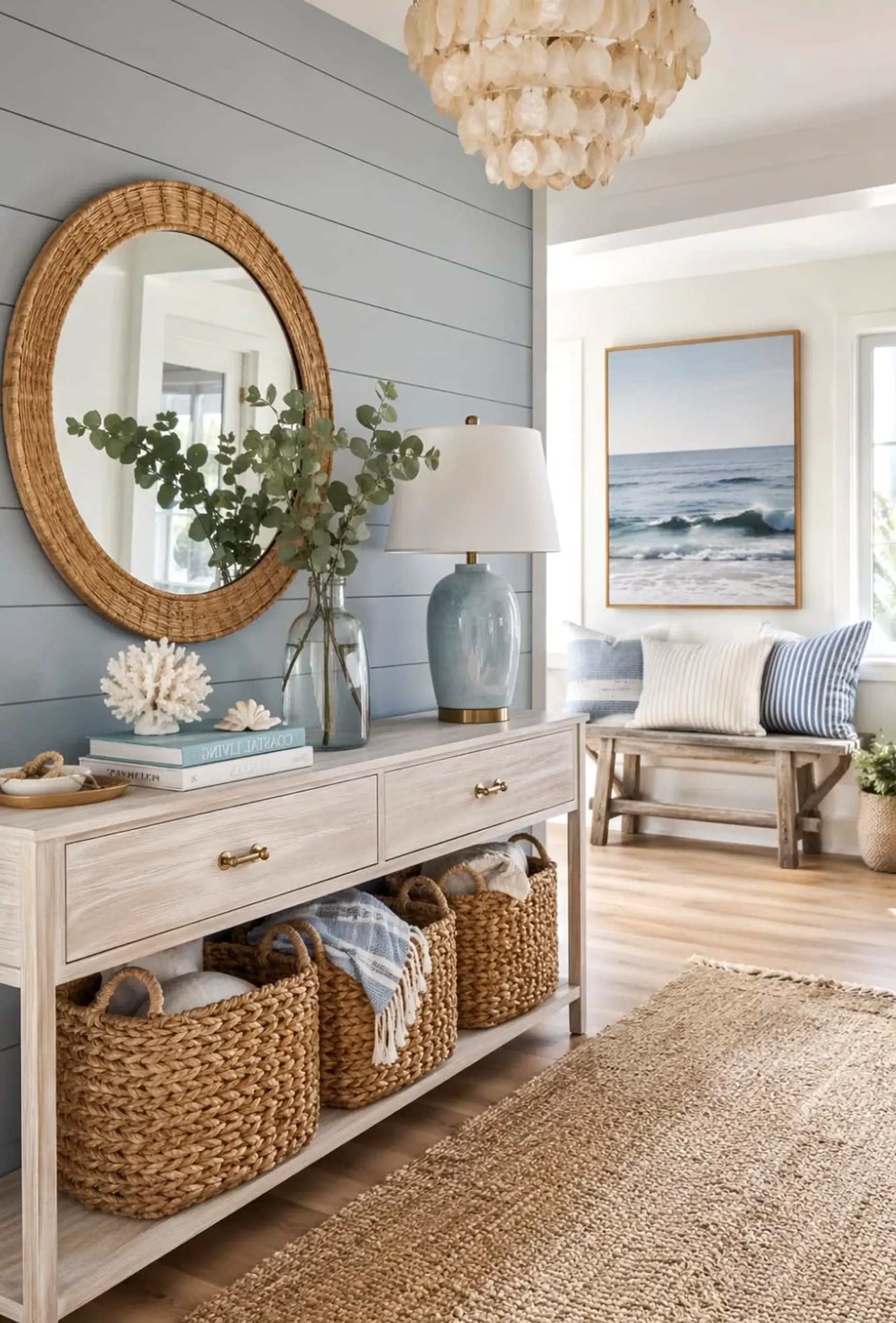 Warm wall niche brings clarity to the outdoor space, creating a mood that feels clear and inviting.