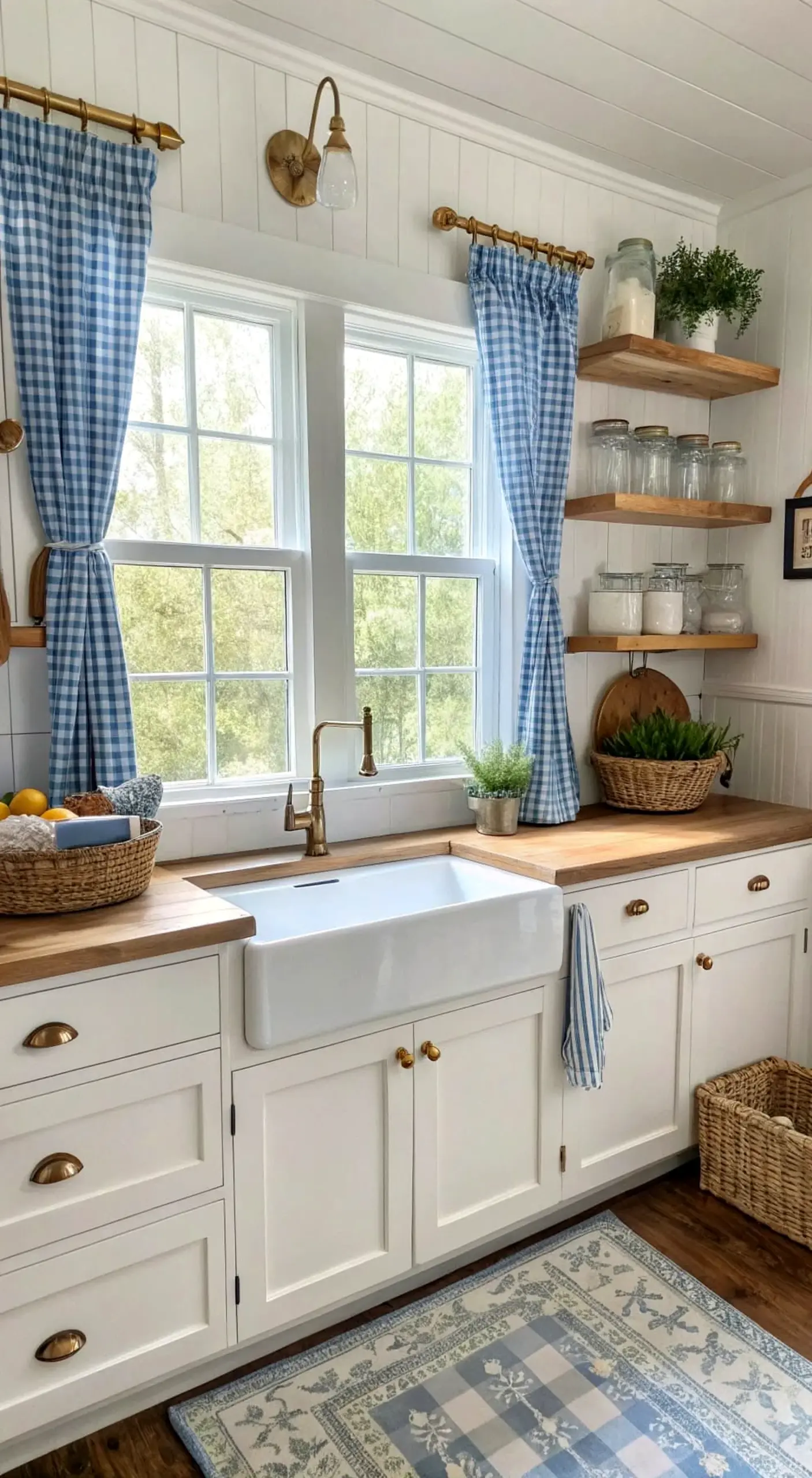 Subtle ceiling detail brings a useful note of light, making the setting feel visually grounded.