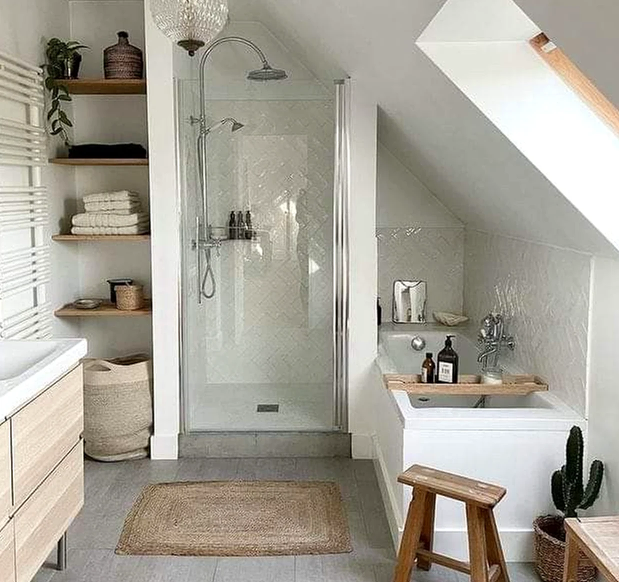 Colorful passage anchors the corner with contrast, giving the view a mood that feels fresh and intentional.