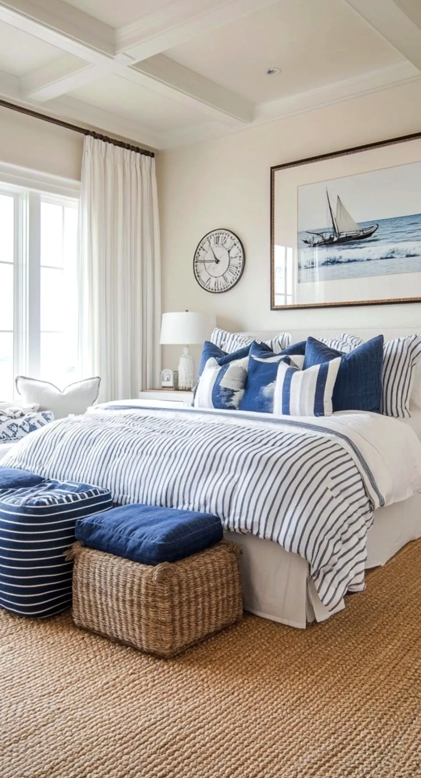 Simple floral bed anchors the setting with charm, giving the view a mood that feels simple yet expressive.