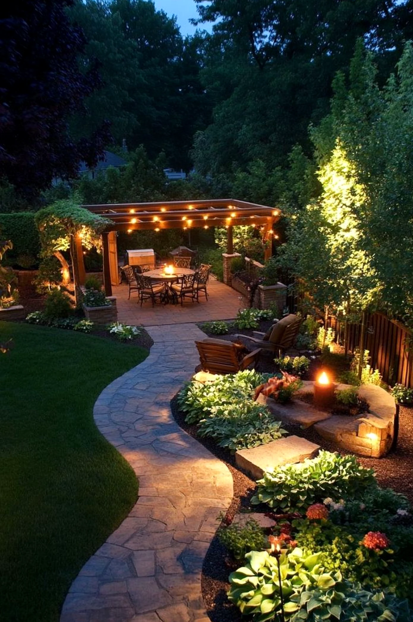 Elegant balcony scene supports the room through charm, leaving the space feeling simple yet expressive.