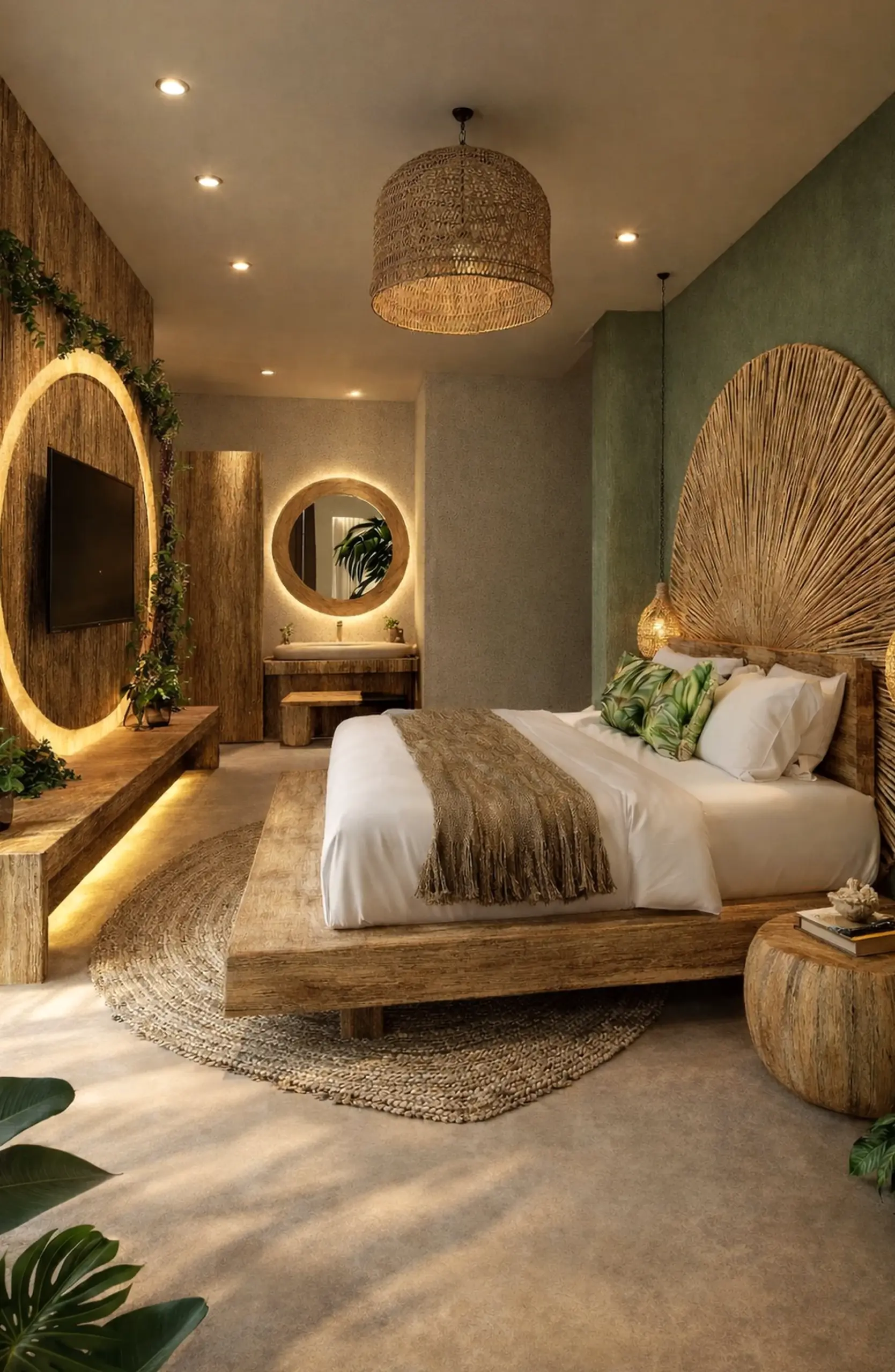 Fresh poolside setting brings a useful note of detail, making the view feel comfortable in daily use.