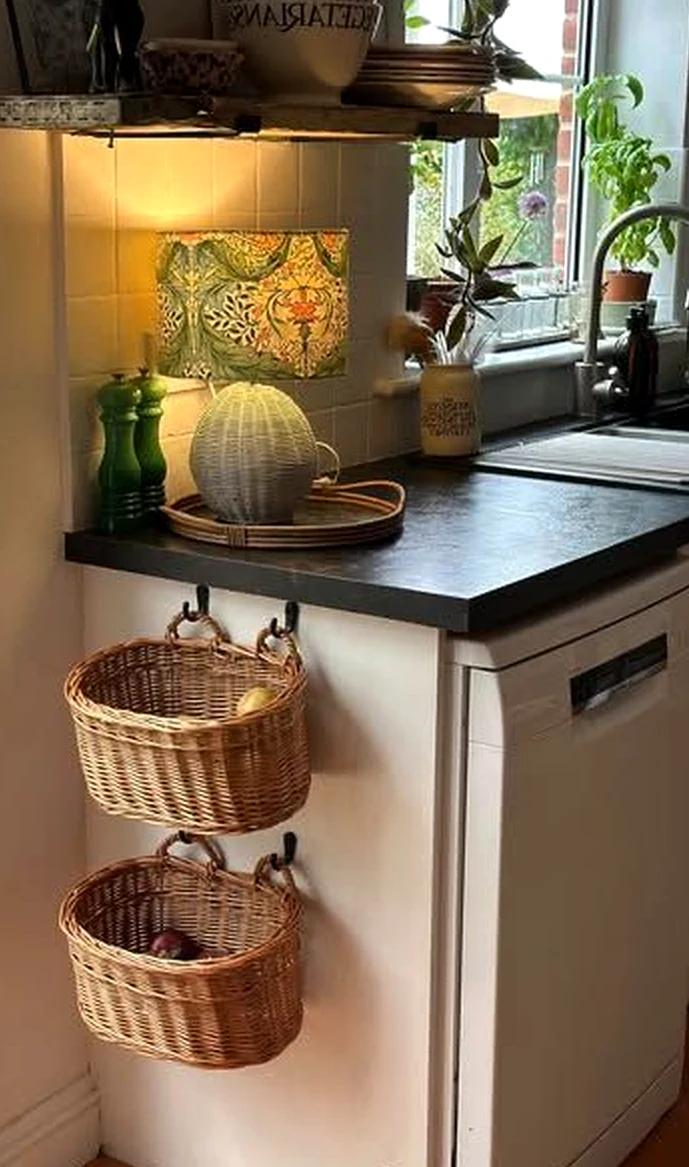 Crisp wall niche frames the table with clarity, making the scene feel pleasantly composed.