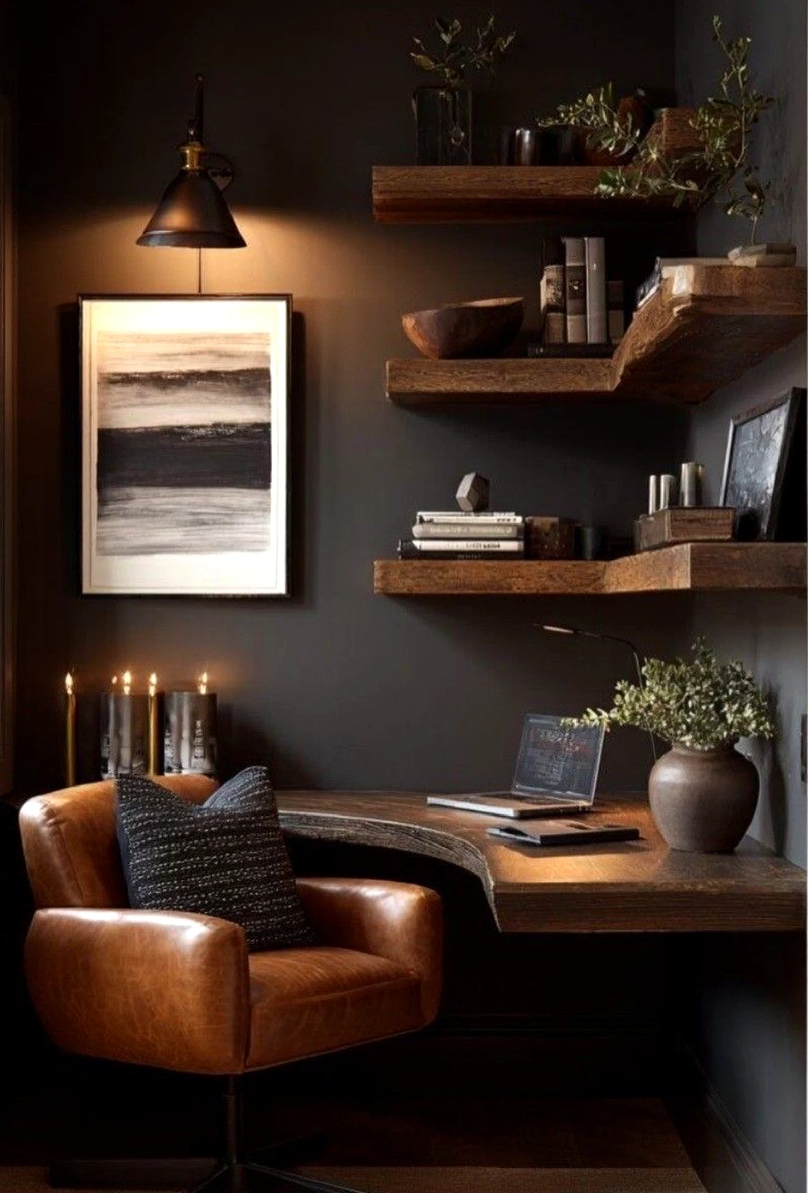 Tactile green entry anchors the sitting area with order, giving the view a mood that feels easy to enjoy.