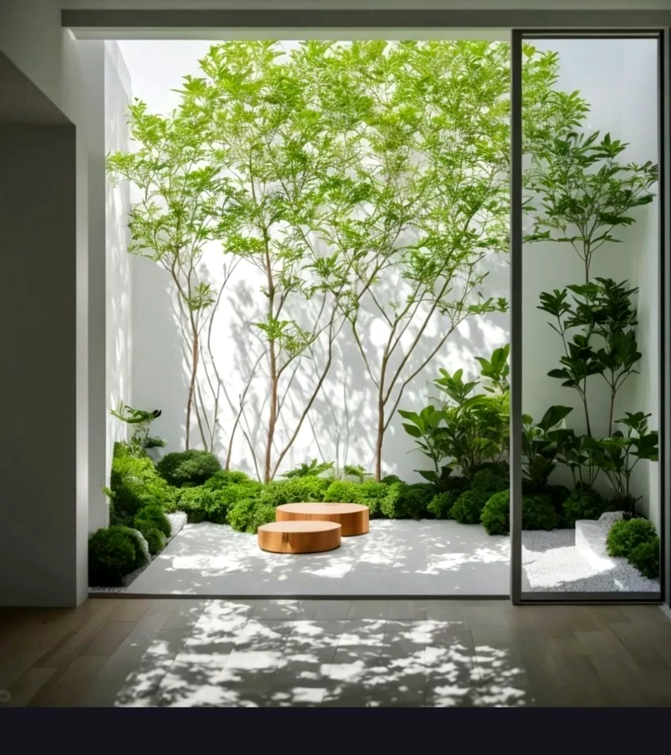 Luminous ceiling detail draws attention to ease while the composition stays comfortable in daily use.
